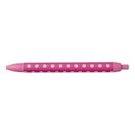 Stylos à pointes Polka (rose et gris chauds)