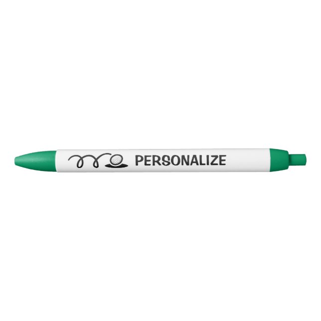 Stylos de golf personnalisés de couleur sur mesure (Devant)