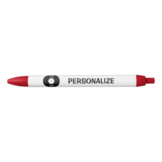 Stylos d'écriture de logo pour enregistrement de m (Devant)