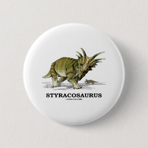 Styracosaurus Button