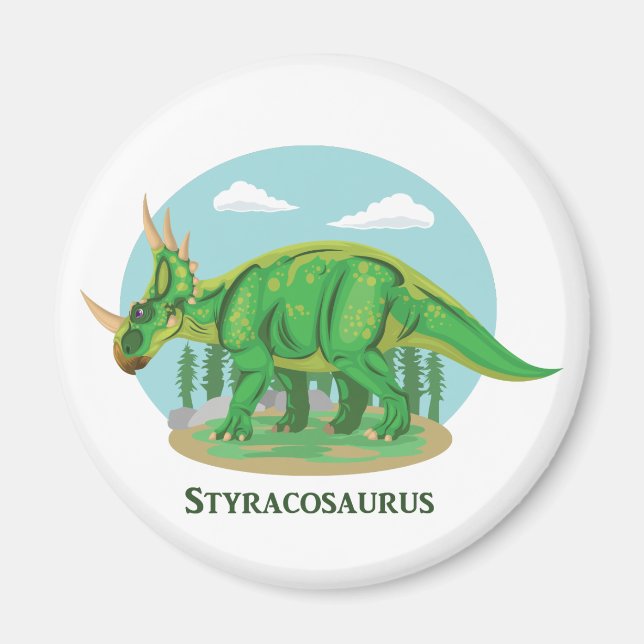 Styracosaurus Magnet (Vorne)