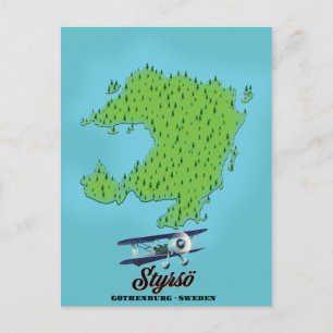 Styrsö Göteborg Schweden Karte