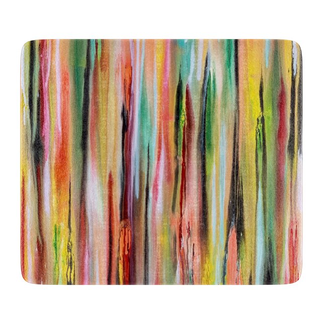 Styx Decorative Glas Cutting Board Schneidebrett (Vorderseite)