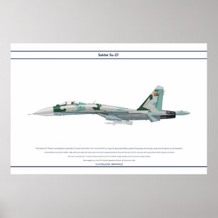 Su-27 Eritrea 1 Poster