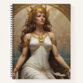 Su Blanca y Dorada Majestad Notizbuch