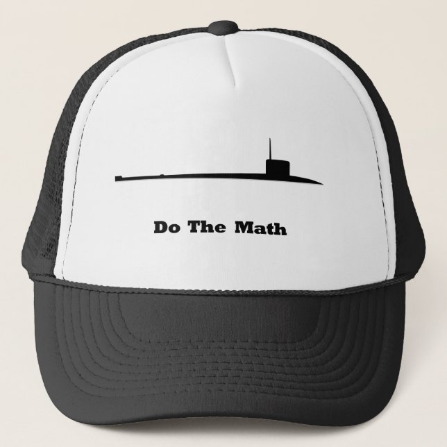 Sub machen Math Truckerkappe (Vorderseite)