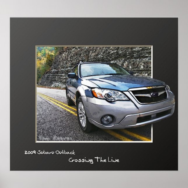 Subaru Outback 2009 Poster (Vorne)