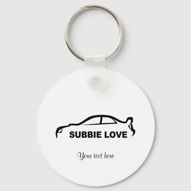 Subbie STI Key-Chain Schlüsselanhänger (Vorderseite)