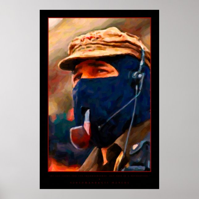Subcomandante Marcos Poster (Vorne)