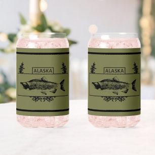 Subduduid Alaska Combat Fisherman Abzeichen Dosenglas