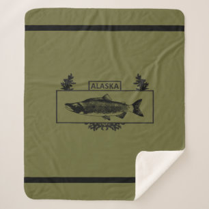 Subduduid Alaska Combat Fisherman Abzeichen Sherpadecke
