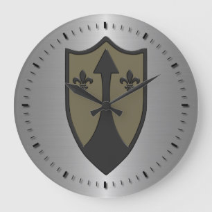 Subdued 72. Ordnance Brigade Patch COMZEUR/TASCOM Große Wanduhr