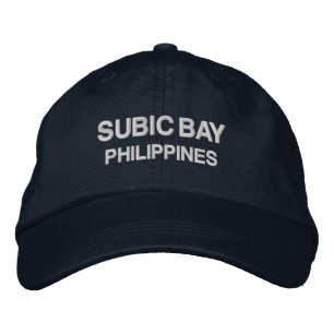 Subic Bay Philiippines Baseball Hat Bestickte Baseballkappe