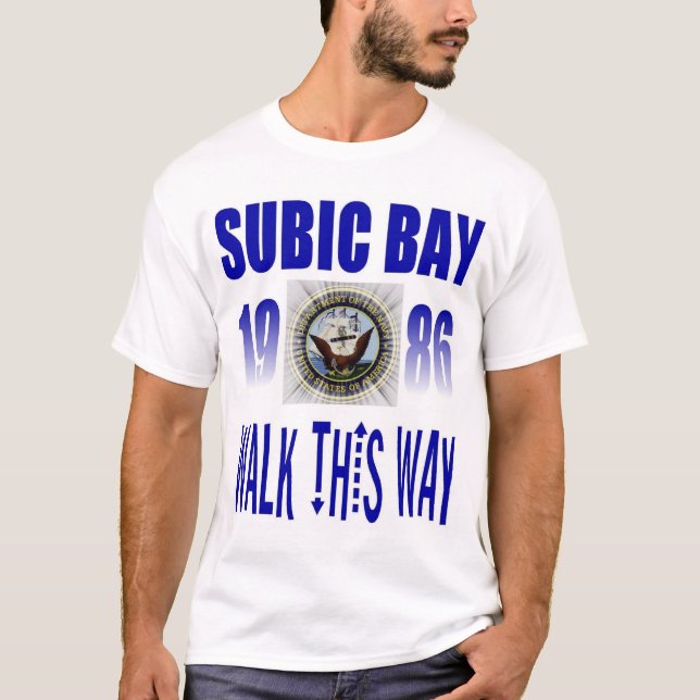 SUBIC- BAYmarine 1986 T-Shirt (Vorderseite)