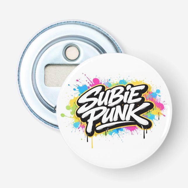 SUBIE PUNK FLASCHENÖFFNER (Vorderseite)