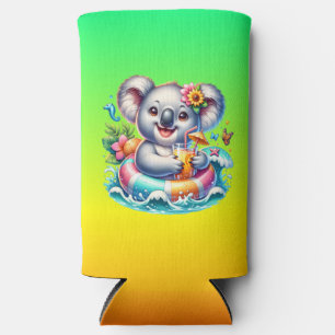Sublimationsgrafik Sommer Koala-97702 Selters Dosenkühler