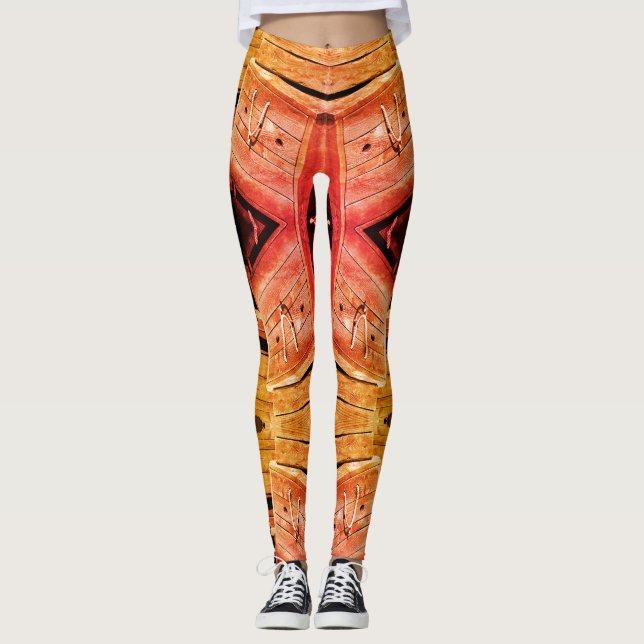 Sublime Chic Grunge Modern Trendy Leggings (Vorderseite)