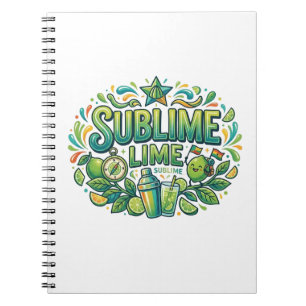 Sublime Lime T-Shirt – Lustiges Grafik-T-Shirt für Notizblock