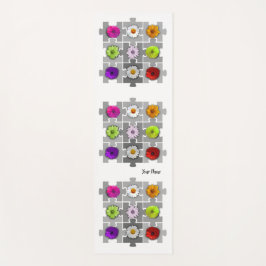 Sublime und ausgefeiltes Blumenmuster Yogamatte