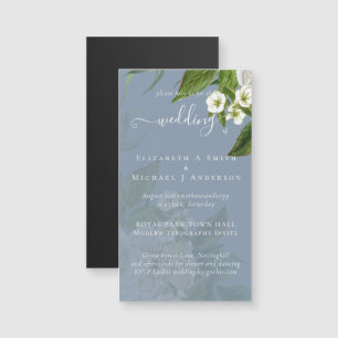 Sublime Wedding Suite - White Roses Magnetkarte