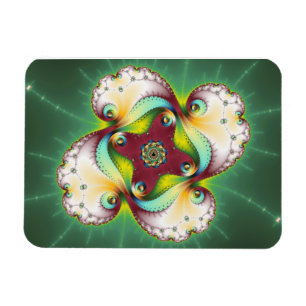 Subltle Glow - Fraktal Art Magnet