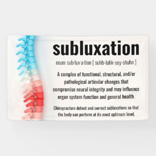 Subluxation Definition Chiropraktik Banner