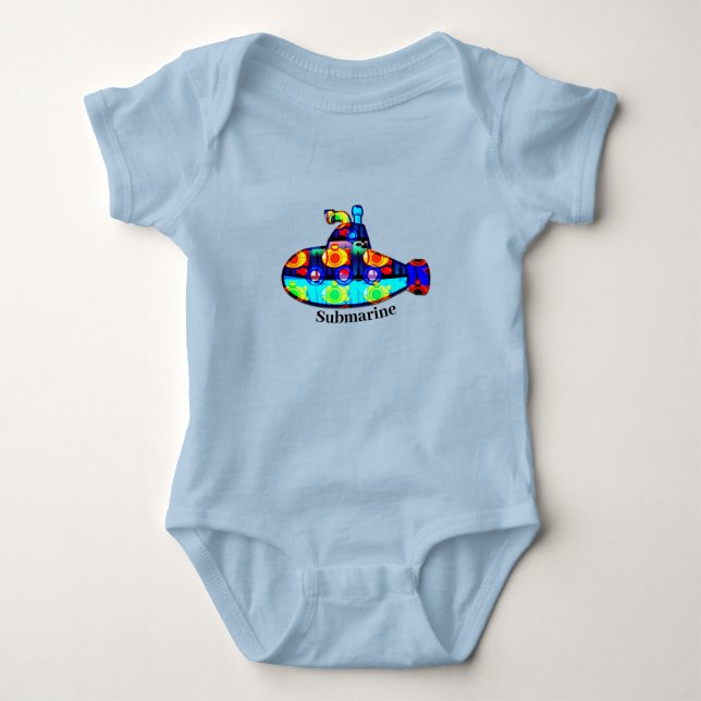 Submarine Baby Strampler (Vorderseite)