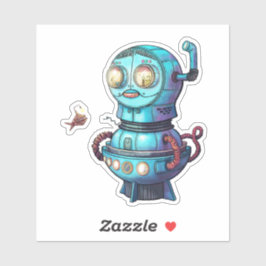 Submarine Matryoshka Aufkleber