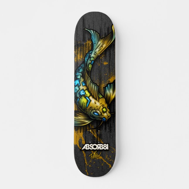 SUBMERGE/Koi Skateboard (Vorne)