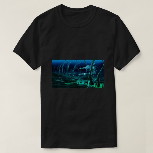 Subnautica Ghost Reaper T-Shirt (Design vorne)