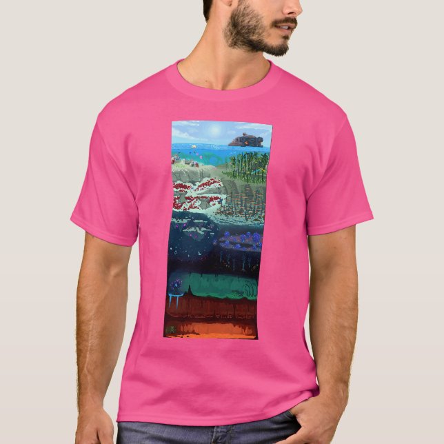 Subnautica T-Shirt (Vorderseite)