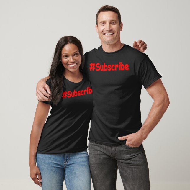 "#Subscribe" Cute Design. Buy Now T-Shirt (Unisex)