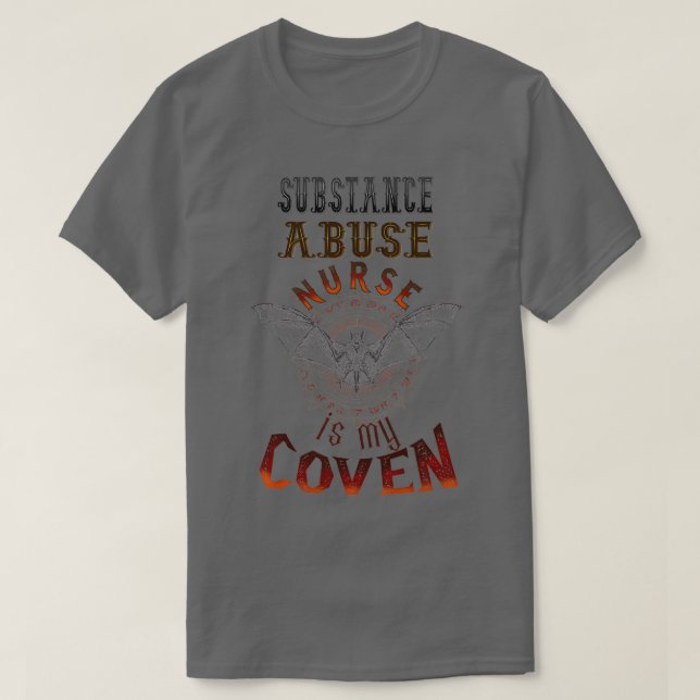 Substanzmissbrauch Geschenke Substanzmissbrauch Nu T-Shirt (Design vorne)