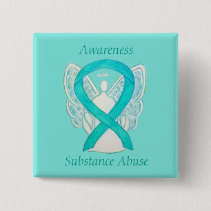 Substanzmissbrauch Sensibilisierung Angel Aquamari Button