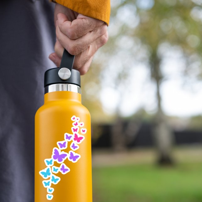 Subtile Androgynous-Stolz-Schmetterlingsticker Aufkleber (Von Creator hochgeladen)