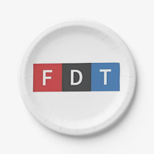 Subtile Anti-Trump FDT Anti-Maga-Demokraten Pappteller