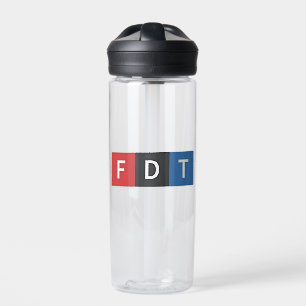 Subtile Anti-Trump FDT Anti-Maga-Demokraten Trinkflasche