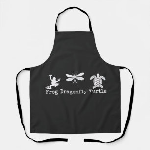 Subtile Anti-Trump FDT Anti-Maga-Froschschildkröte Schürze
