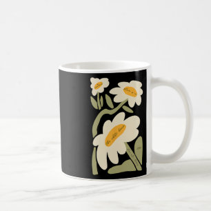 Subtile Blume Kamala Harris Boho Floral 1 Kaffeetasse