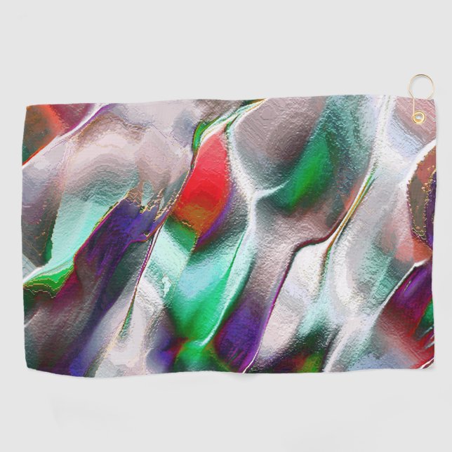 Subtile oder farbige Extravaganz in einem virtuell Golfhandtuch (Horizontal)