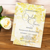 Subtile Pastel Floral Background Brautparty
