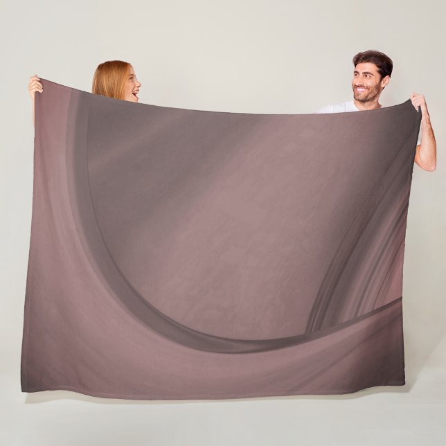 Subtile Sangria Fleecedecke (Beispiel)