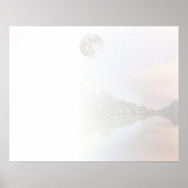 Subtile Sci-Fi Fantasy Landscape Image 3 Poster (Vorne)