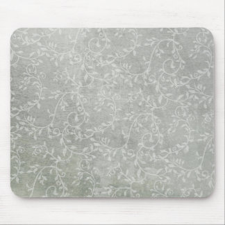 subtile & silberfarbene Reben Mousepad