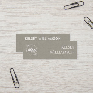 Subtile Textur Custom Mini Business Card Mini Visitenkarte