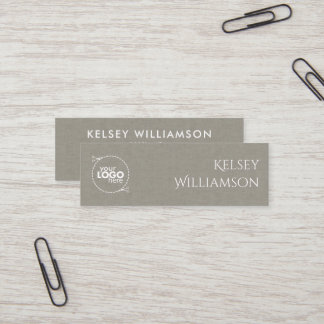 Subtile Textur Custom Mini Business Card Mini Visitenkarte