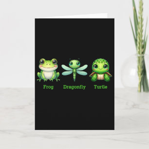 Subtiler Anti-Trump-Polit-Humor Frosch Libelle T Karte