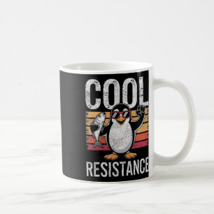 Subtiler cooler Widerstand Pinguin Zölle Protest A Kaffeetasse
