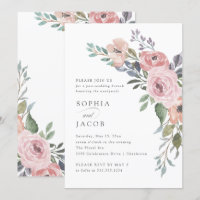 Subtiler Posten-HochzeitBrunch der
