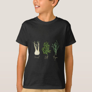 Subtiles Kraut Fenchel Dill Thym Anti Trump Shirt 